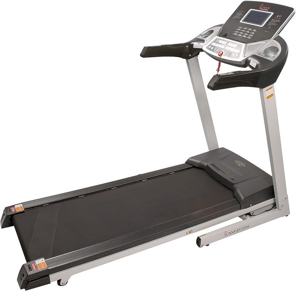 sunny energy flex motorized treadmill