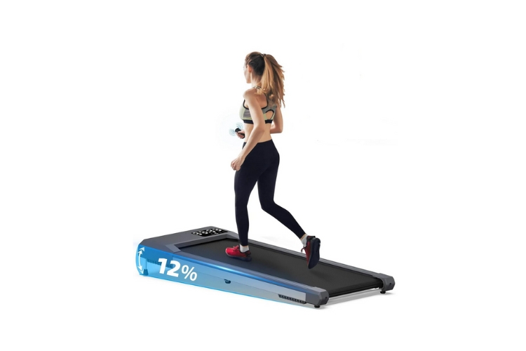 Wellfit Treadmill with Incline Under Desk Walking Pad